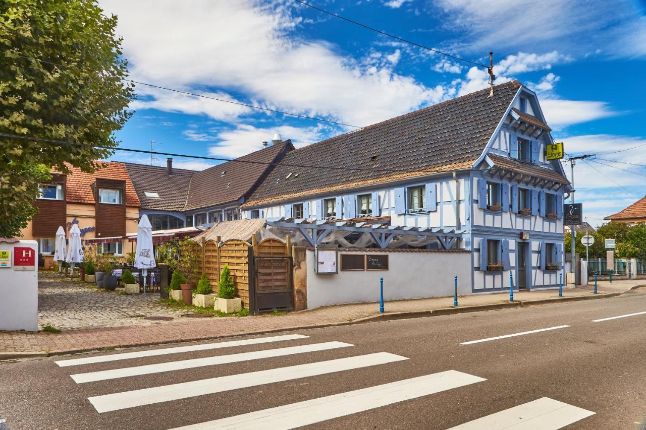 Hotel Restaurant Au Cygne Eschau ภายนอก รูปภาพ