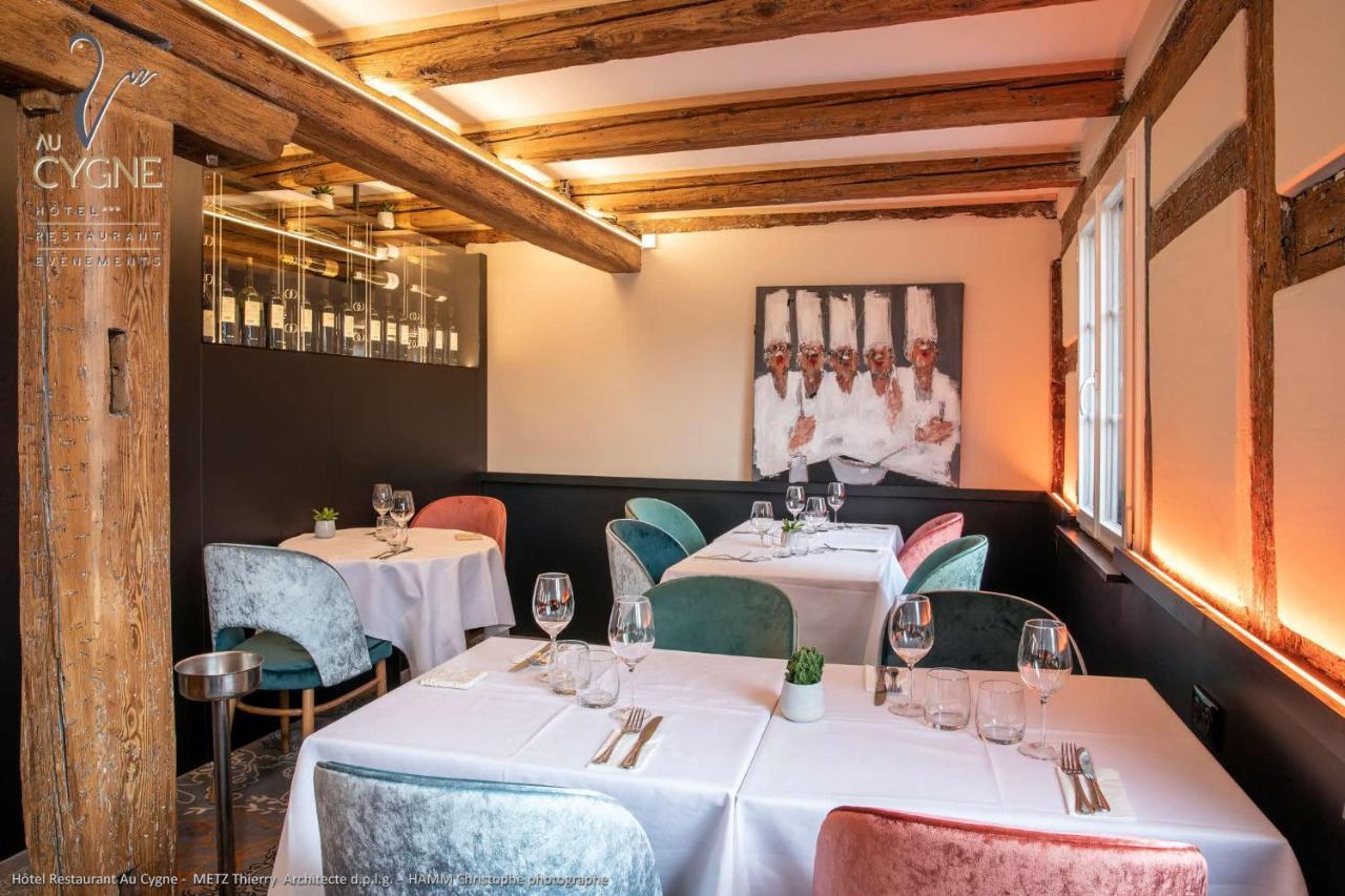Hotel Restaurant Au Cygne Eschau ภายนอก รูปภาพ